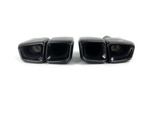 Cargar imagen en el visor de la galería, Autunik CLS63 Look Exhaust Pipe Black Miffler Tips for Mercedes Benz CLS W218 C218 W218 AMG 2011-2017 et92