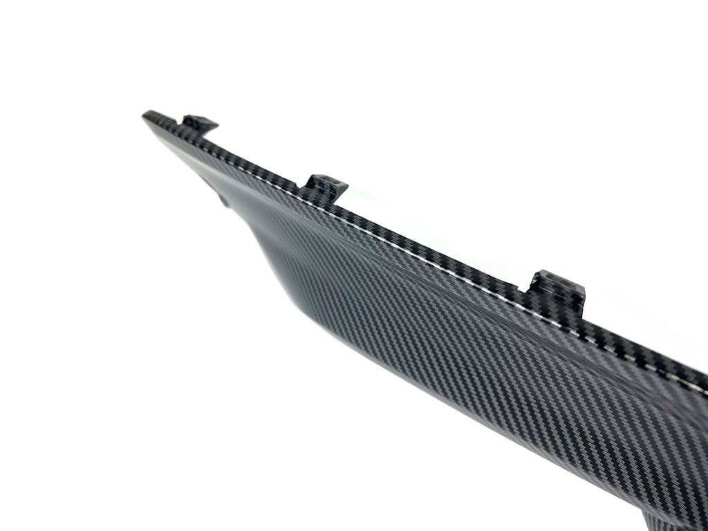 Carbon Look Rear Diffuser Lip For BMW G01 X3 M40i M-Sport 2018-2021