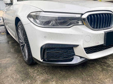 Charger l&#39;image dans la galerie, Gloss Black Front Bumper Lip Splitter Side Air Vent Cover Canards for BMW G30 M-Sport 2017-2020