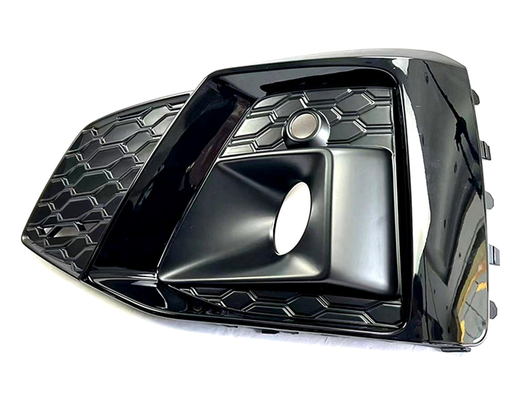 Front Fog Light Grille Cover Bezels for 2020+ Audi A5 S-line S5 Sport fg253