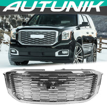 Load image into Gallery viewer, Autunik Front Upper Grille Grill for 2015-2020 GMC Yukon/Yukon XL Denali Style Bumper Radiator