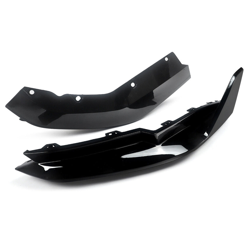 Gloss Black Rear Bumper Canards Splitters For 21-23 BMW G80 M3 G82