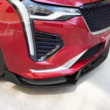Cargar imagen en el visor de la galería, 3PCS Matte Black Front Bumper Lip for Cadillac CT4 2020-2023