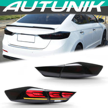 Load image into Gallery viewer, LED Smoked Tail Lights For Hyundai Elantra 2016 2017 2018 Sequential Rear Lamp