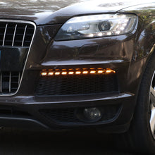 Load image into Gallery viewer, Sequential Turn Signal Lights LED DRL Daytime Running Lamp For Audi Q7 2010-2015 dr34