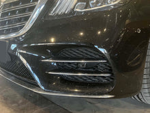 Cargar imagen en el visor de la galería, 4PCS Front Bumper Cover Fog Light Molding Trims for Mercedes W222 Sedan AMG Sport