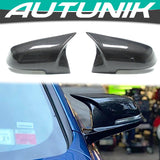 Autunik Real Carbon Fiber Side Mirror Cover Caps Replacement For BMW F20 F21 F22 F30 F32 F36 bm72