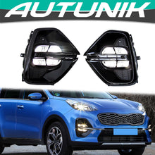 Load image into Gallery viewer, Autunik LED DRL Fog Lights Daytime Running Lamp  for Kia Sportage 2020-2022 dr7