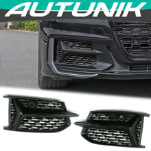 Load image into Gallery viewer, Honeycomb Front Fog Light Civer Grille For AUDI S6 C8 A6 S-Line 2019-2023