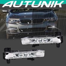 Load image into Gallery viewer, Pair LED DRL Daytime Running Light Fog Lamps For BMW 5 Series G30 G31 G38 2017-2020