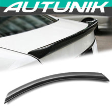 Charger l&#39;image dans la galerie, Autunik Real Carbon Fiber Highkick Trunk Spoiler Wing For Mercedes Benz W204 2-door Coupe 2012-2014