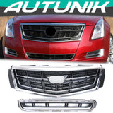 Front Bumper Upper Grille + Lower Grill For 2013-2017 Cadillac XTS  fg200 Sales