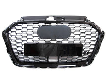 Load image into Gallery viewer, RS3 Style Honeycomb Front Bumper Grille For 2017-2020 Audi A3 8V S3 w/ ACC fg170 Sales