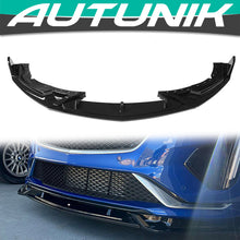 Load image into Gallery viewer, Gloss Black Front Bumper Lip Spoiler For Cadillac CT4 2020-2023