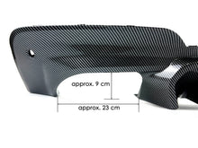 Load image into Gallery viewer, Carbon Look Rear Diffuser Lip For BMW G01 X3 M40i M-Sport 2018-2021