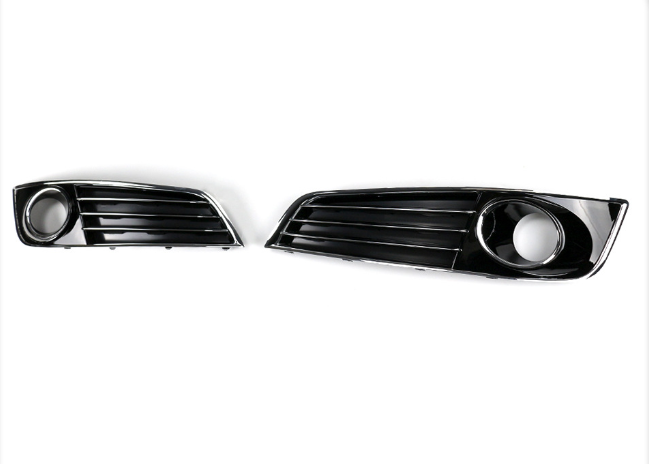 Front Fog Light Cover Lower Grill Grille For Audi A8 A8L D4 2011-2014