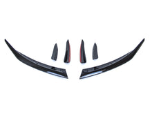 Load image into Gallery viewer, 7pcs Front Bumper Lip Side Canards for Mercedes W177 V177 A35 AMG Pack 2019-2023