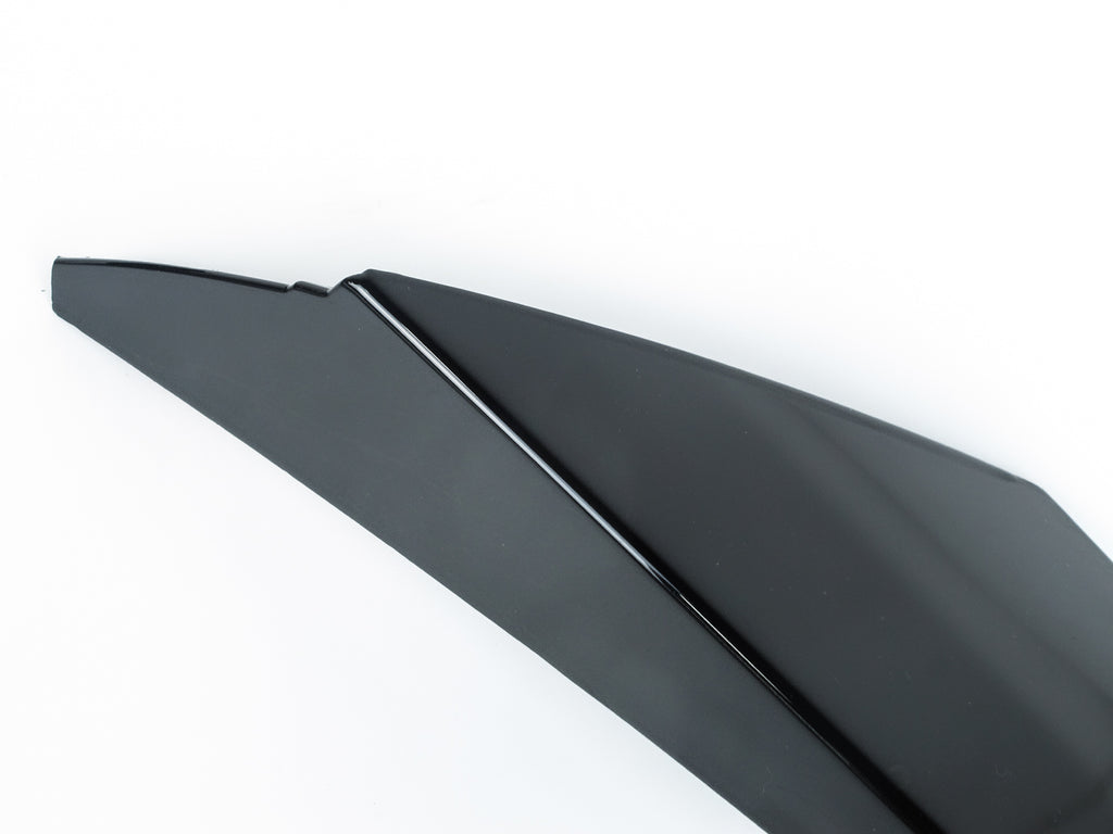Autunik For 2022+ VW Golf MK8 TSI TDI Glossy Black Side Window Spoiler Wing