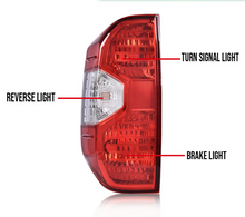 Load image into Gallery viewer, Fit For 14-21 Toyota Tundra Pickup Truck Red Tail Lamps Replacement Left + Right