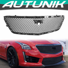 Load image into Gallery viewer, Gloss Black Honeycomb Front Upper Mesh Grille for Cadillac CT6 209-2020
