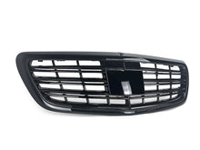 Cargar imagen en el visor de la galería, Autunik Glossy Black Front Grille Grill for Mercedes Benz S W222 Sedan 13-20 w/ ACC fg184