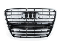 Charger l&#39;image dans la galerie, S8 Style Front Bumper Grille for Audi A8 D4 2011-2014