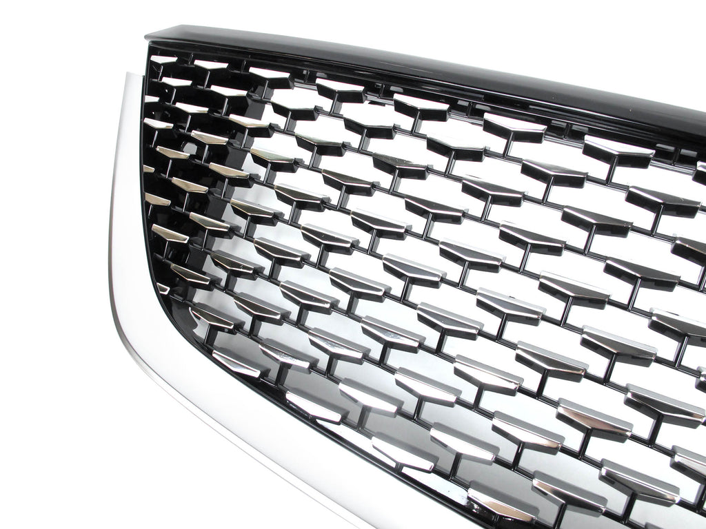 Silver Diamond Front Grille for Cadillac CT5 2020-2023