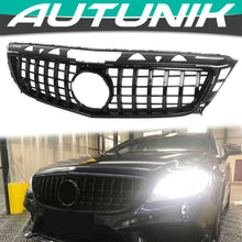 Load image into Gallery viewer, Autunik For 2011-2014 Mercedes CLS W218 Gloss Black GT Grille Gront Hood Grill