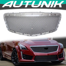 Load image into Gallery viewer, Chrome Front Upper Mesh Grille for 14-19 Cadillac CTS Sedan