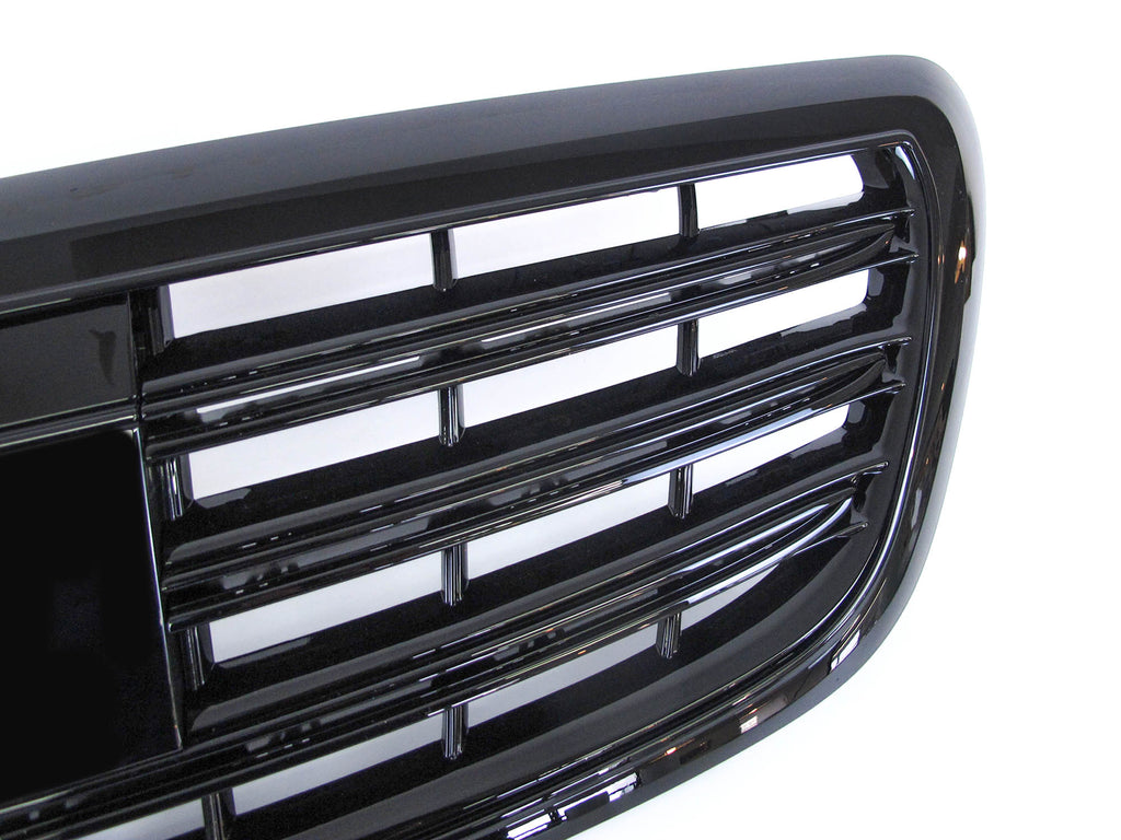 Glossy Black Front Grille Grill for Mercedes Benz S W222 Sedan 2014-2020 fg249