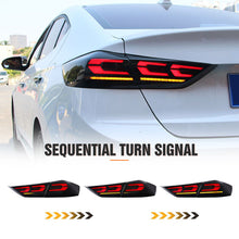 Charger l&#39;image dans la galerie, LED Smoked Tail Lights For Hyundai Elantra 2016 2017 2018 Sequential Rear Lamp