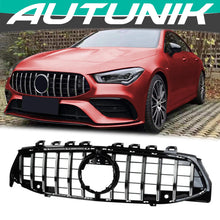 Charger l&#39;image dans la galerie, Silver GT Front Grille Grill for 2020-2023 Mercedes Benz CLA C118 W118