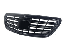 Cargar imagen en el visor de la galería, Autunik Glossy Black Front Grille Grill for Mercedes Benz S W222 Sedan 13-20 w/ ACC fg184