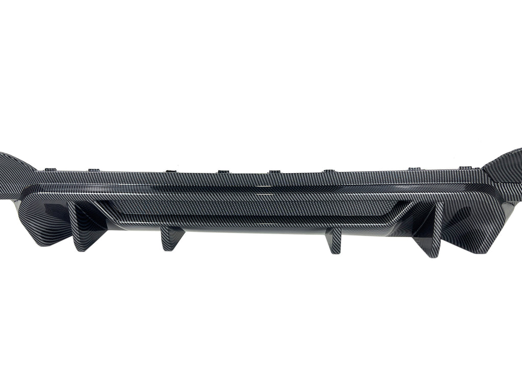 Carbon Look Rear Diffuser Lip For BMW G01 X3 M40i M-Sport 2018-2021