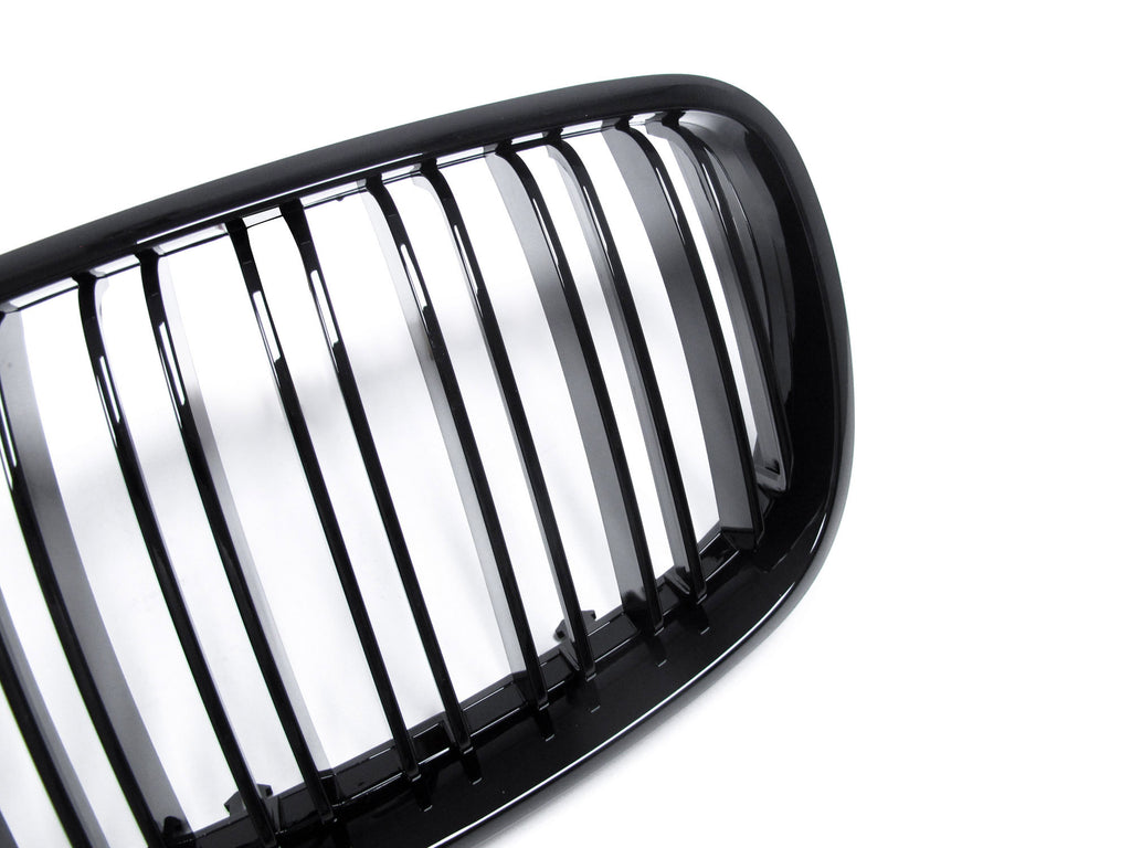 Shiny Black Front Kidney Grill Grille for BMW E70 X5 E71 X6 2007-2013