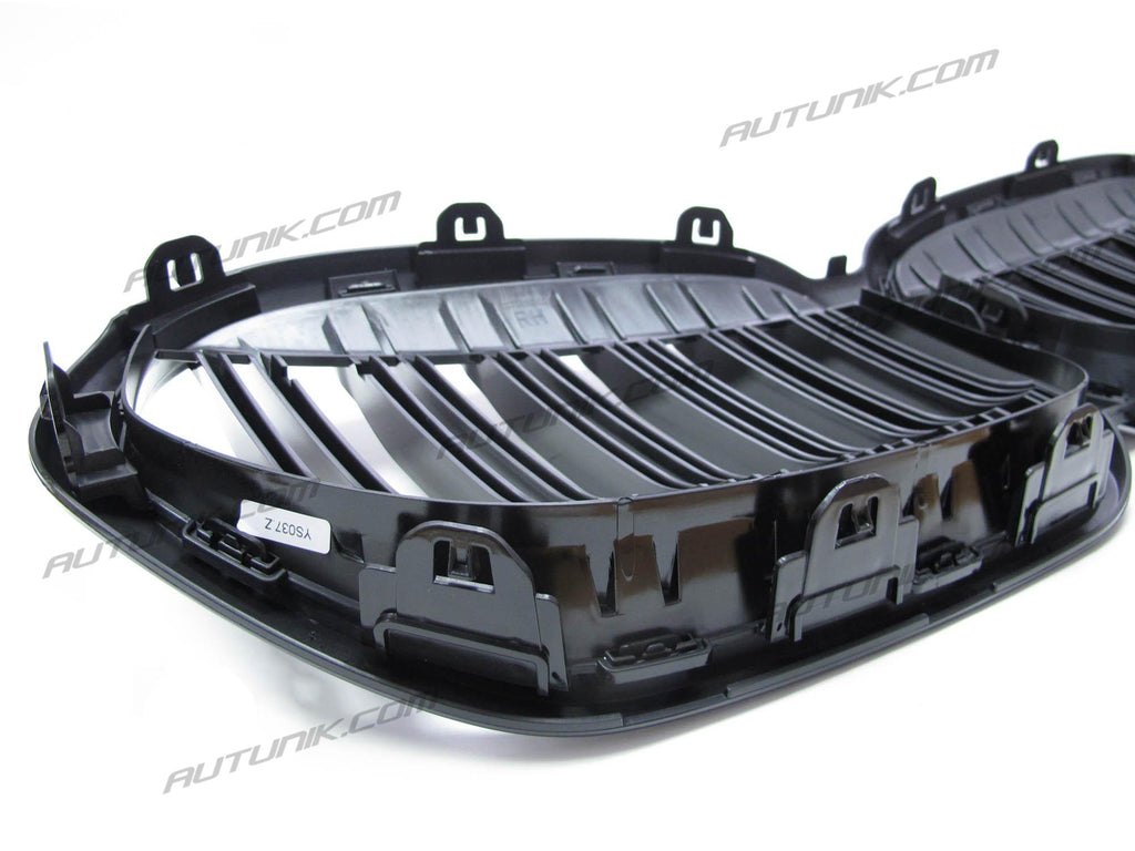 Gloss Black Front Kidney Grille for BMW X1 F48 LCI 2020-2022 fg118