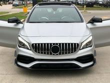 Load image into Gallery viewer, Autunik For 2017-2019 Mercedes Benz C117 CLA CLA180 CLA200 Black/Silver GT Front Grille Grill