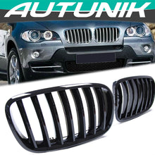 Load image into Gallery viewer, Gloss Black Front Kidney Grille for BMW E70 X5 E71 X6 2007-2013 fg104