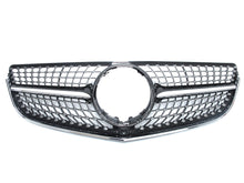 Cargar imagen en el visor de la galería, Black/Silver Diamond Front Grille For2014-2017 Mercedes W207 C207 Coupe/Convertible fg187