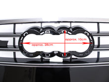 Charger l&#39;image dans la galerie, S6 Style Chrome Front Bumper Grille Grill for 2012-2015 Audi A6 C7 S6 fg194