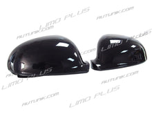 Laden Sie das Bild in den Galerie-Viewer, Autunik Glossy Black Side Mirror Cover Caps Replacement for VW Golf 5 Jetta Mk5 GTI mc43