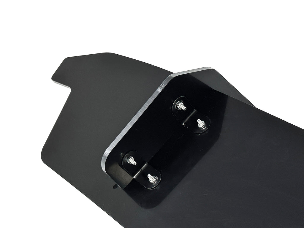 Black Rear Bumper Diffuser Shark Fin Lip For Mercedes CLA C118 CLA35 CLA45 AMG W/ Aero Pack di188