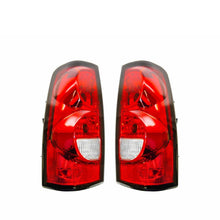 Charger l&#39;image dans la galerie, Autunik Red Clear Tail Lights Taillights For Chevrolet Silverado 1500 2500 3500 2004-2007