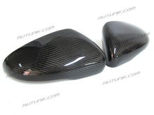 Cargar imagen en el visor de la galería, Autunik Real Carbon Fiber Side Wing Mirror Cover Caps Replacement for W Golf GTI MK6 TSI TDI R 2009-2013 vw97