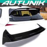 Autunik For 2022-2023 VW Golf MK8 GTI  Gloss Black Roof Spoiler Wing vw7
