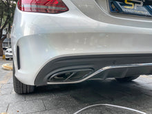 Load image into Gallery viewer, Autunik Black Exhaust Pipe Muffler Tips for Mercedes W212 W205 Sedan Coupe C207 W166 W253 et33