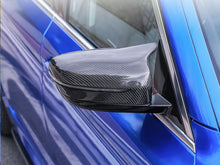 Cargar imagen en el visor de la galería, 100% Dry Carbon Fiber Mirror Cover Caps Replace for BMW G20 G22 G26 G30 G11 G12 G14 G15 G16 LHD mc152