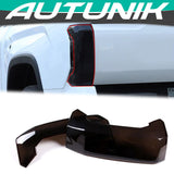 Autunik For Toyota Tundra 2022-2023 Smoke Rear Tail Lights Shell Cover Trim