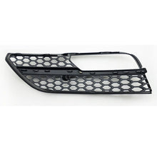 Load image into Gallery viewer, Autunik For 2013-2016 Audi A3 Hatchback Black Honeycomb Mesh Fof Light Grille Covers