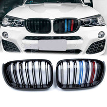 Charger l&#39;image dans la galerie, M-Color Front Kidney Grille for BMW X3 F25 X4 F26 LCI 2014-2018 fg145